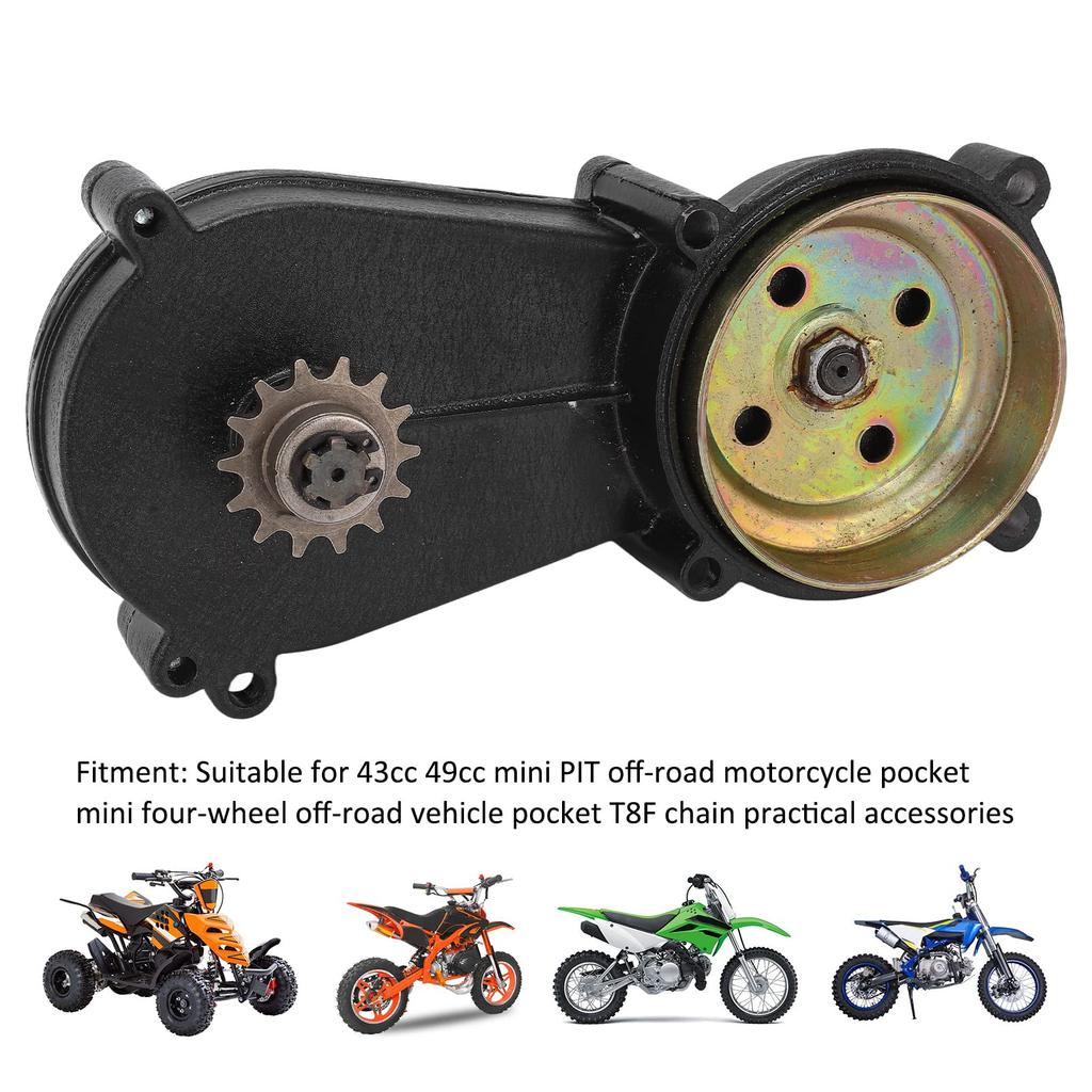 14T Kupplungsgetriebe Kupplungsglocke Glockengehäuse Getriebe Metalllegierung Keramik Getriebe Kupplungssatz Mini Pocket Quad Dirt Bike ATV