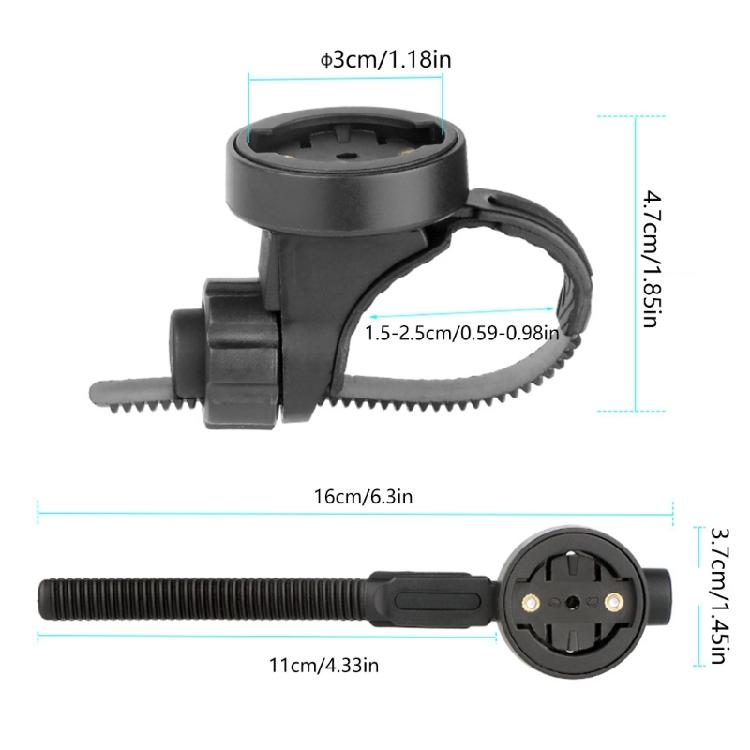 Universals Bike Computer Mount Durability Vitreous Carbon Speedometers Mount Fashion Bicycles Accessory