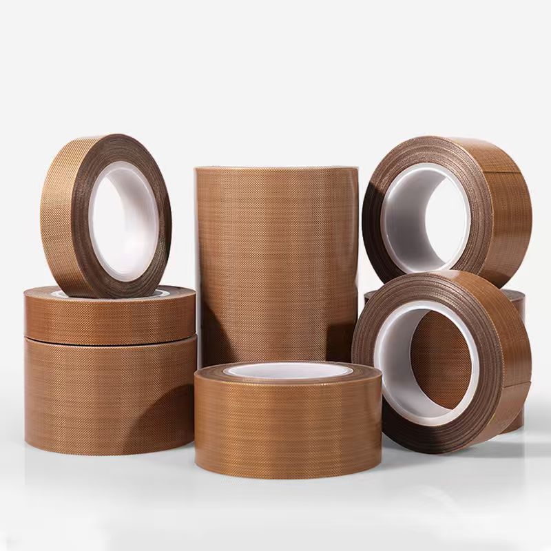 Ptfe Adhesive Tape High Temp Fiberglass Tape Non Stick Backed Metal Detectable Ptfe Tape
