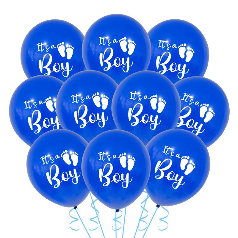 Baby Shower Balloon Set Baby Shower 12 Inch Latex Printed Balloon Set Decoration