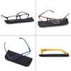4 Paires Reading Glasses For Men Women Narrow Square Frame Readers Eyeglasses Spring Hinge With Diopter