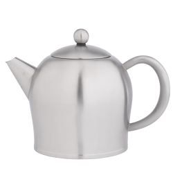 Théière - bredemeijer - minuet santhee - 1 l - acier inoxydable - mat
