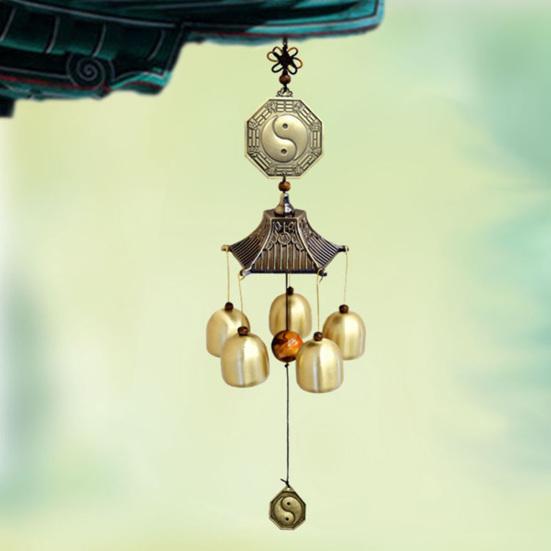 

Фэншуй Ветер Перезвон Удача Ветер Нежный Чистая Медь Хорошие Колокольчики Кулон для домашнего сада
