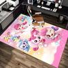 Pink Magical Girl Fairies Carpet For Playroom Bedroom Living Room Sofa Home Decor Kids Game Area Rug Nonslip Floor Mat