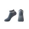 Enkellange Sportsokken met Antislip Grip en Gestreept Manchet voor Yoga en Fitness