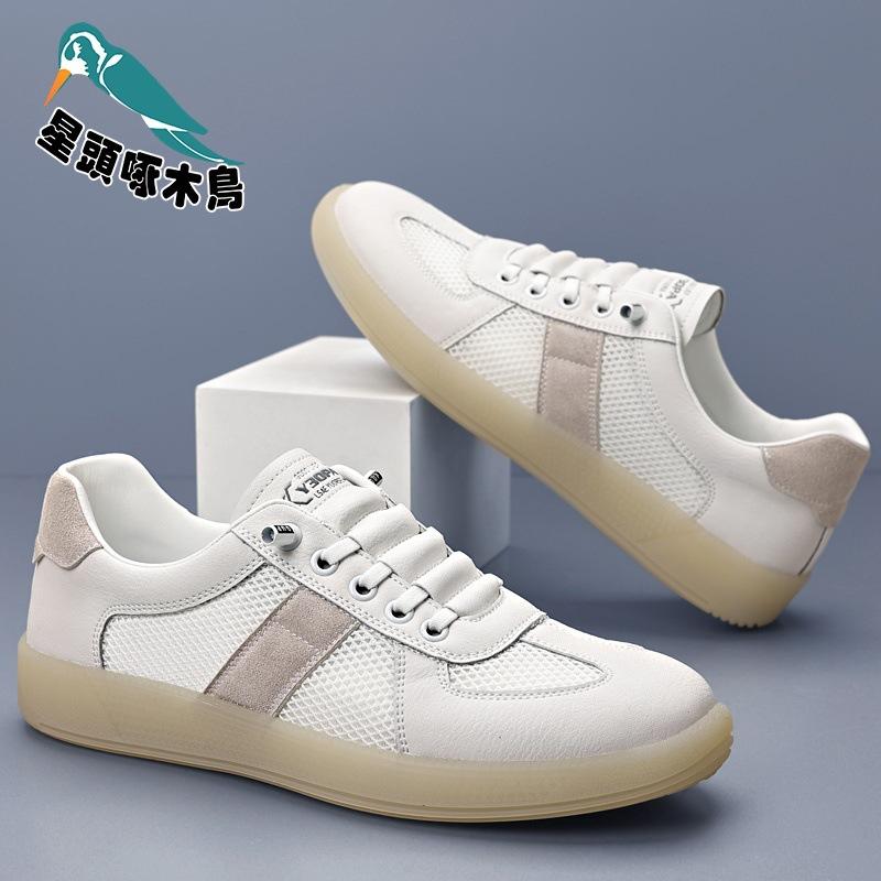 

2025 summer new shoes casual beach shoes mesh breathable soft sole sports casual shoes beef tendon sole 44