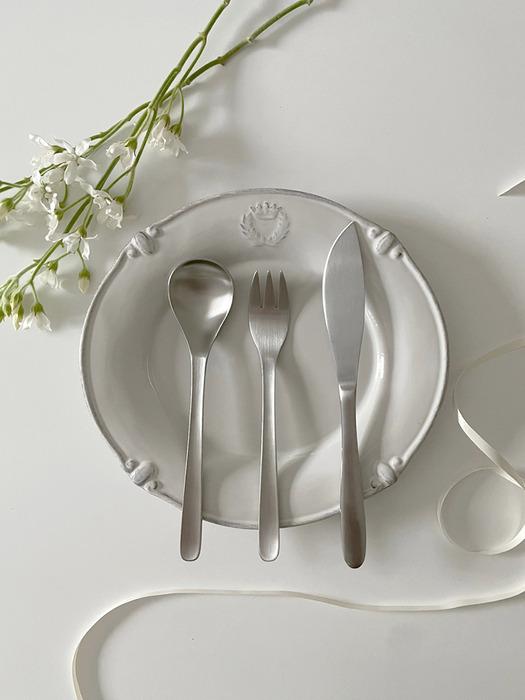 Surfinia Ewigshtern Carr Cutlery Dinner 3-Piece Set (Dinner Spoon + Dinner Fork + Dinner Knife) Dinner spoon + dinner fork + dinner knife