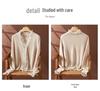 Women's V-Neck Cashmere Cardigan - Autumn/Winter Lace Button-Up Sweater Inner Wear