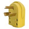 Industrial Strength NEMA 10 30P Plug Grounding Design PA66 Construction PD1030PA for Powerful Wiring Power Plug
