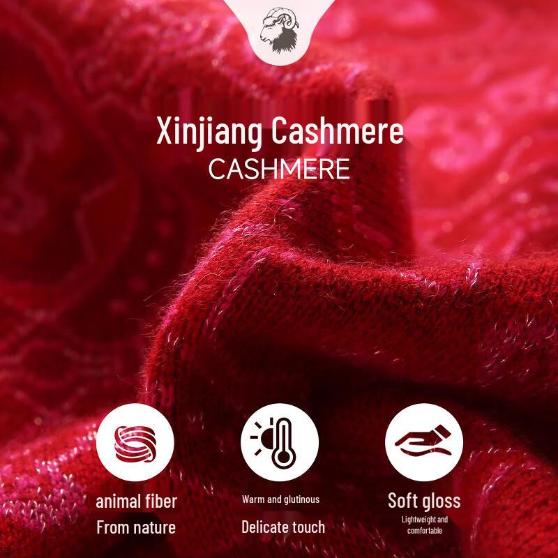 Zhao Jun Women's Thickened Cashmere Cardigan