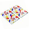 Multifunctional Decorative Tempered Glass Kitchen Boards Abstraction 2X30X52 Cm
