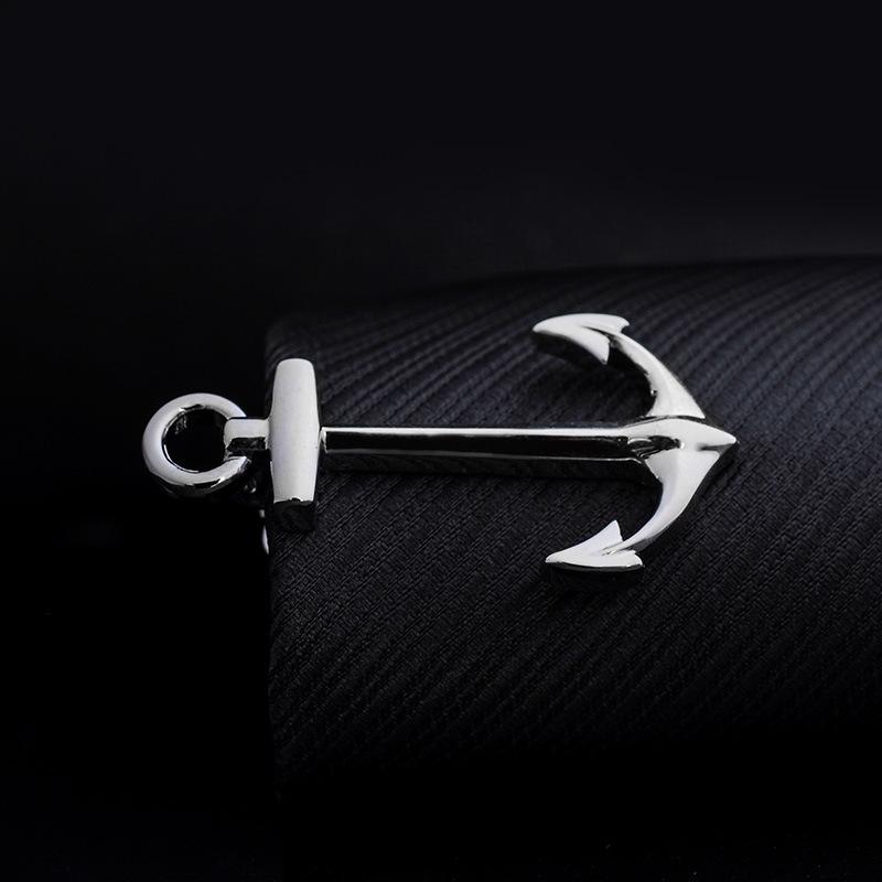 Men's Gold & Silver Creative Tie Clip for Weddings & Formal Wear