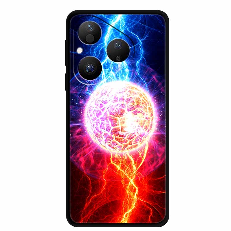 For Huawei Pura 80 5G Case Pura80 Coque Black Silicone Soft Back Cover Case For Huawei Pura 80 2025 Phone Case HED-LX9 Funda Bag