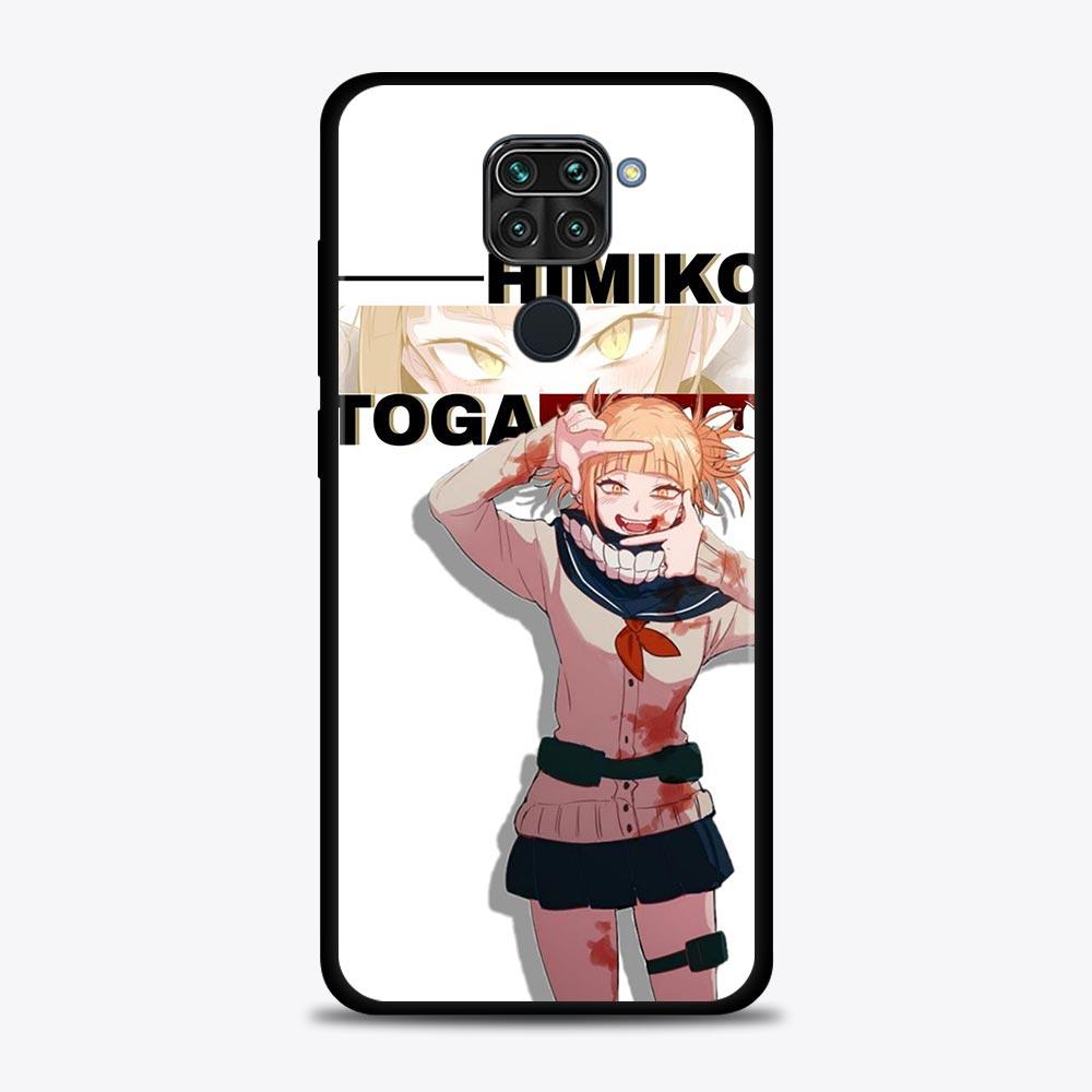 Case For Xiaomi Redmi Note 11 10 9 8 7 Pro Max 9T 8T 9S Cover for Redmi 10 9 8 9C 9A 8A 7A My Hero Academia Girl TOGA Himiko