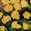 Halloween Cookie Cutter Set Plastic 3D Ghost Skull Bat Pumpkin Mummy Cartoon Biscuit Mold Stamp Pastry DIY Cake Decorating Tools
