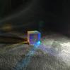 Glass Optical Triple Prism Physics Spectroscope Light Spectrum 303030mm Xcube