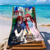Quintessential Quintuplets1 Beach Towel Quick-Dry Soft Microfiber Comfortable Lightweight Perfect for Traveling Yoga Camping and Swimming