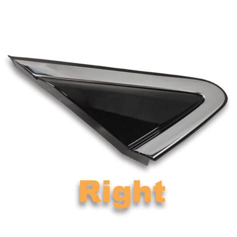 Triangle Exterior Rear View Mirror Trim Side Window Corner Molding Fender For Nissan Murano 2015-2018 96319-5BC0A 96318-5BC0A