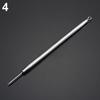 Non-Slip Stainless Steel Pimple Popper Acne Blackhead Removal Needle Tool Silver