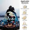 1pc Halloween Jack Printing Blanket - Soft, All-Season Throw for Office Blanket,Personalized Gift with Adorable Cartoon Design