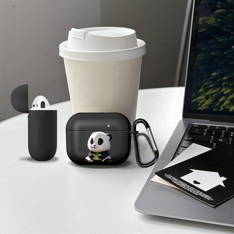 Hülle Für Airpods 2 Pro2 1 3 Pro3 Pro 4 Kopfhörerhüllen Abdeckung Niedlicher Panda