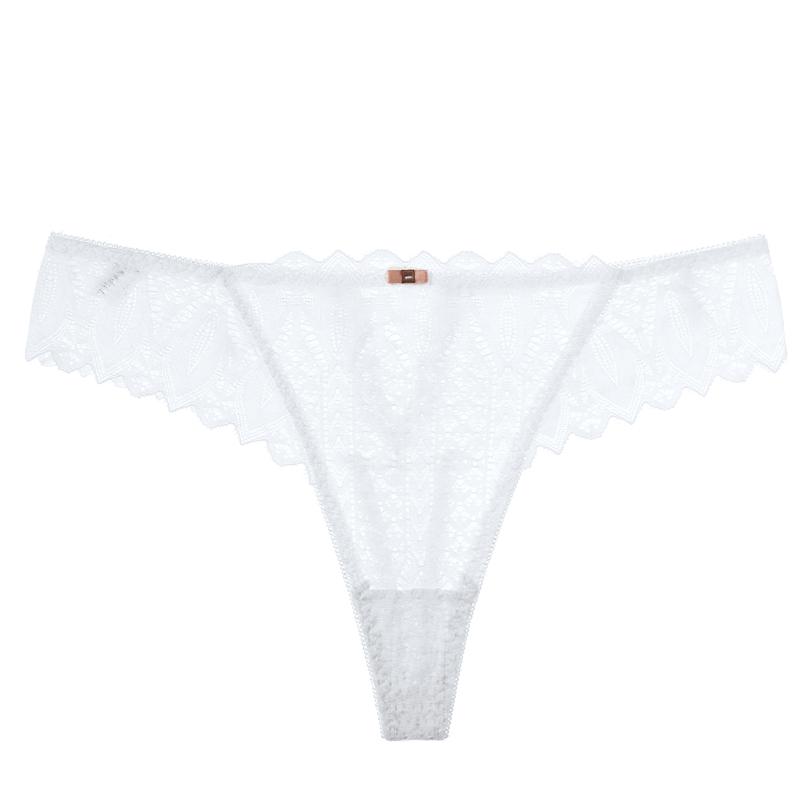 TERMEZY Felinus New Panties Women Lace Underwear Sexy Low-Waist G String Thong Hollow Out Underpant Solid Comfortable Female T-Back