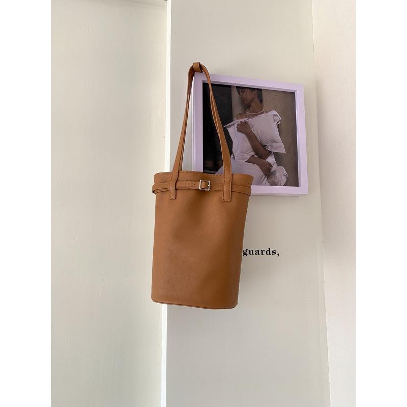 Neue Beuteltasche mit großem Fassungsvermögen, modisch, vielseitig, tragbar, Schultertasche, Schultasche, Zylindertasche, Pendlertasche für Damen