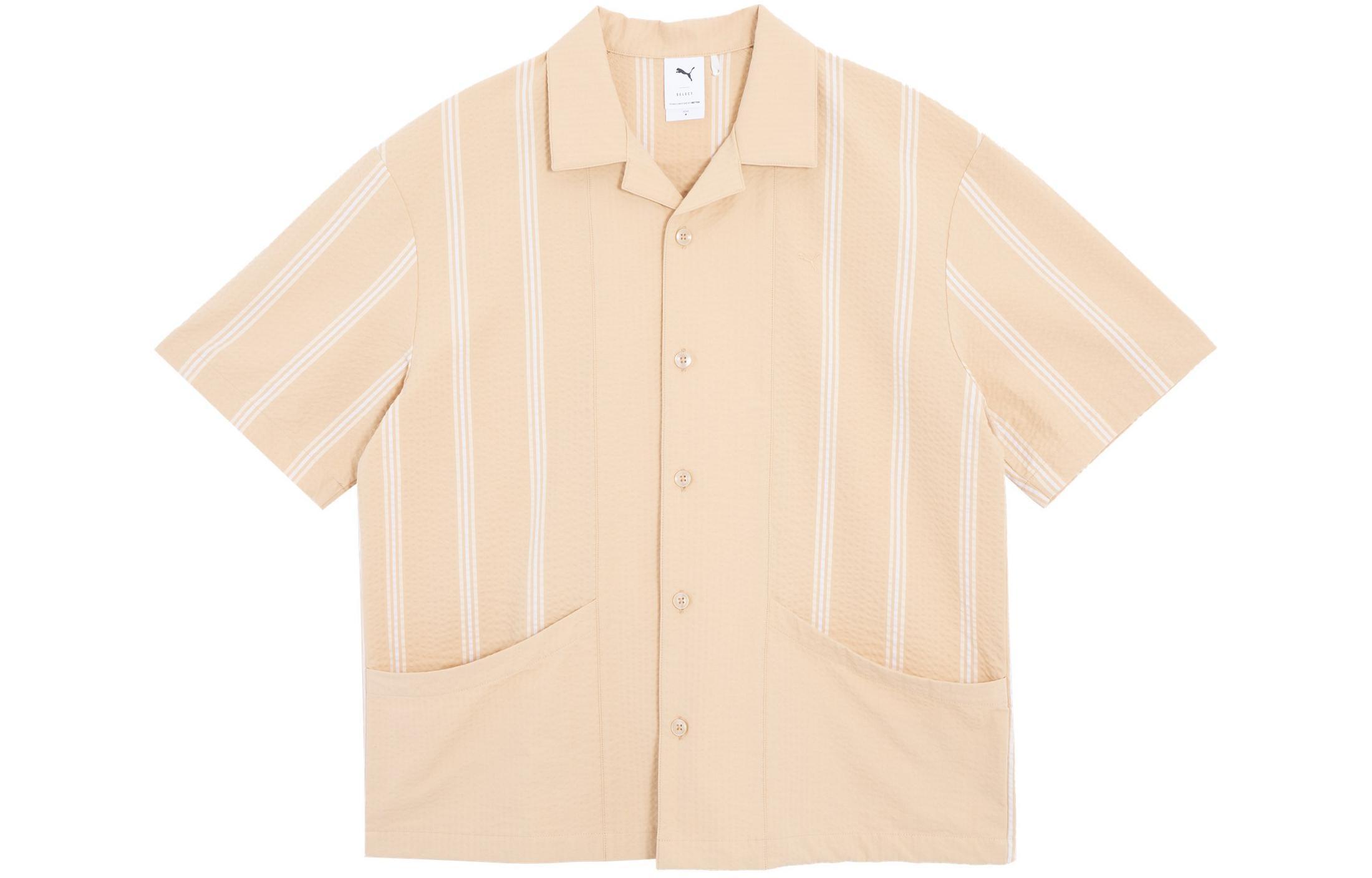 PUMA APRES COURT Shirt Unisex Pine Sand 628231-32 L