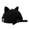 Adjustable Cat Ears Brimless Hat Cute Woman's Landlord Hat Simple Bucket Cap  Casual Wear