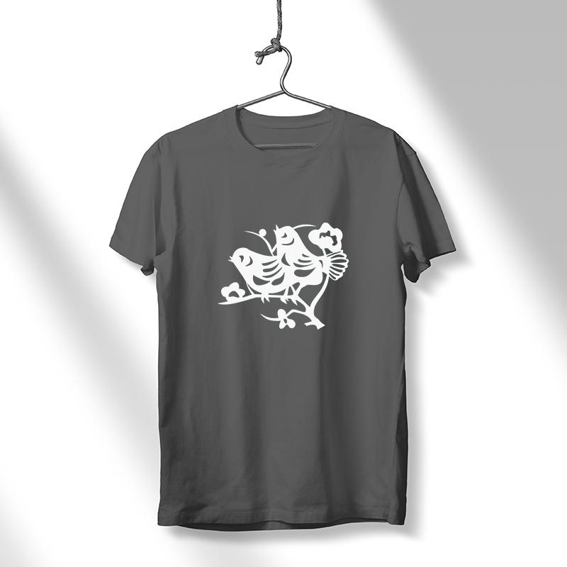T-Shirt Men And Women O-neck Printing 
