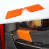 Inner Front Door Panel Handles Cover Trim For Ford F150 + Orange Accessories