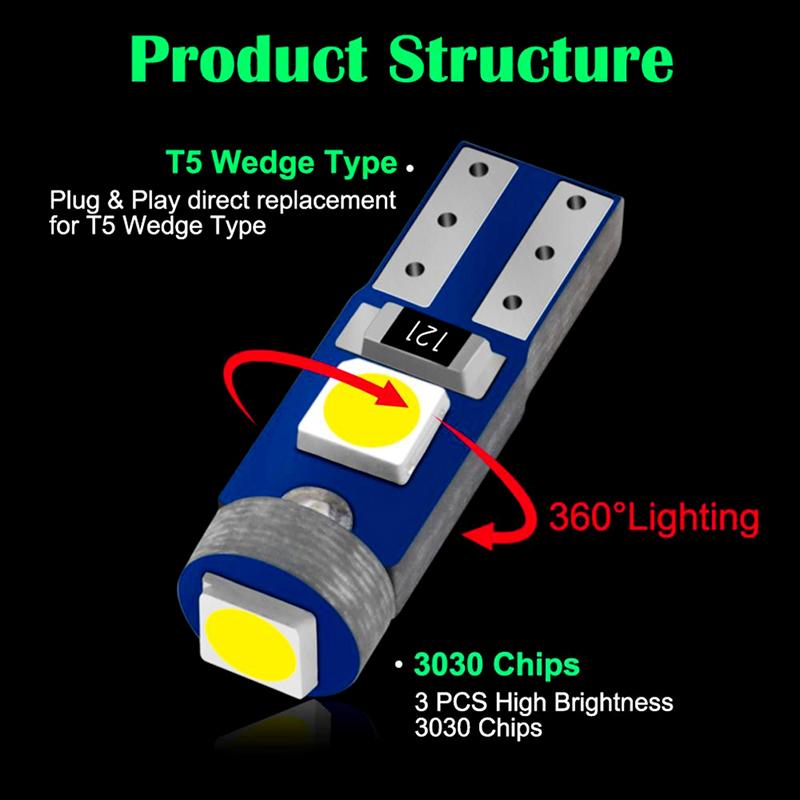 Led Car High-Brightness Instrument Light Air Conditioning Light Gear Light