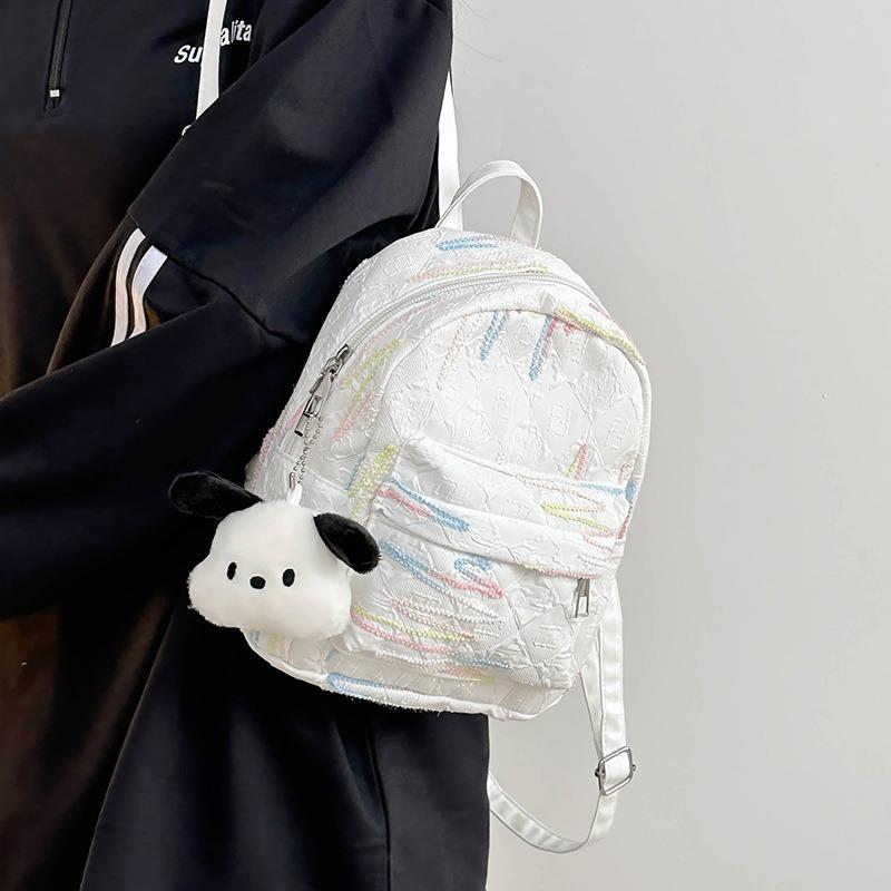 Today's Popular Backpack Girls Schoolbag Casual Simple College Students Beautiful Summer Middle School Class Backpack