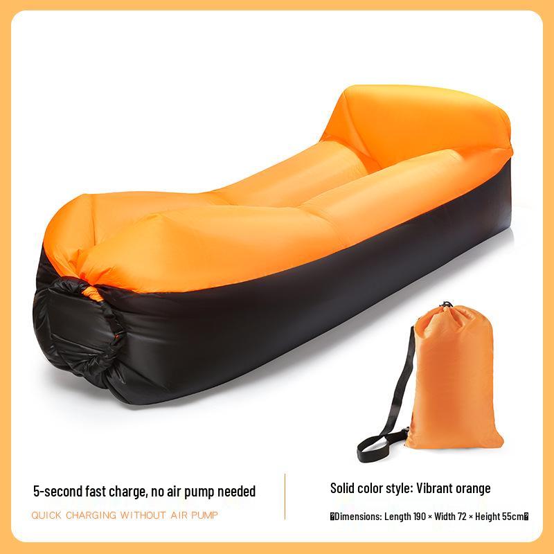 

Inflatable Pillow-Style Outdoor Sofa Bed - Portable & Foldable for Lazy Lounging 220x70 cm