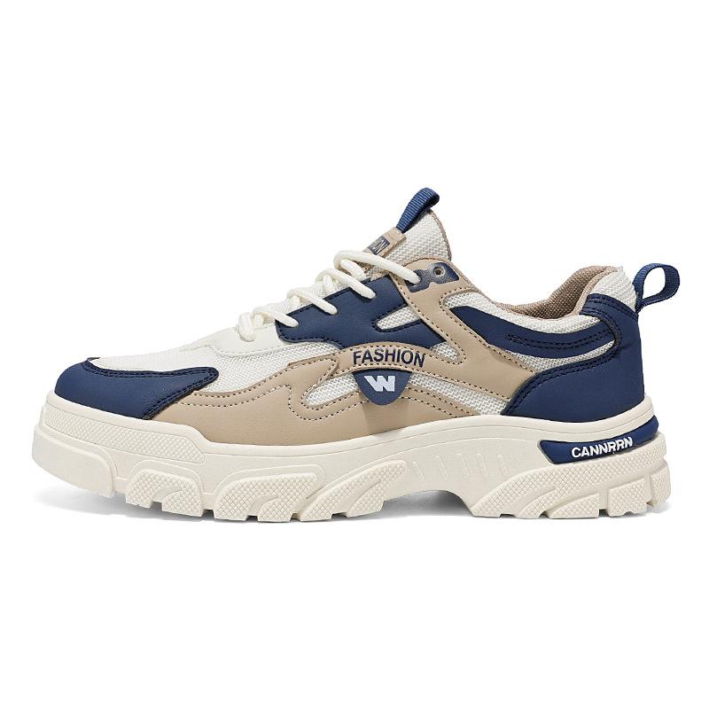 

Spring New Autumn Student Breathable Versatile Casual Shoes Men s Non-slip Wear-resistant Low-top Skateboard Shoes Tide 44