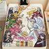 Cardcaptor Sakura Design Druck Flanelldecke, Hohe Qualität, Bequem für Alle Jahreszeiten, Heimdekoration, Wärme und Komfort
