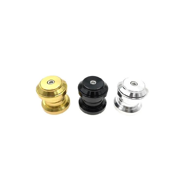 Mountain Bike Road Bike 2 Bearing Headset 1 1/8" 34MM Steering Top Cap Cover External HeadsetsSealed Threadless Fork Stem