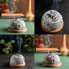 Modern Minimalist Moon Incense Burner Unique Resin Home Dcor Aromatherapy Gift