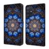 Leather Etui Phone Case for Samsung Galaxy A31 A41 A51 A71 A11 A01 A81 A91 Flip Cover Magnetic Wallet Painted Flower Deer Funda