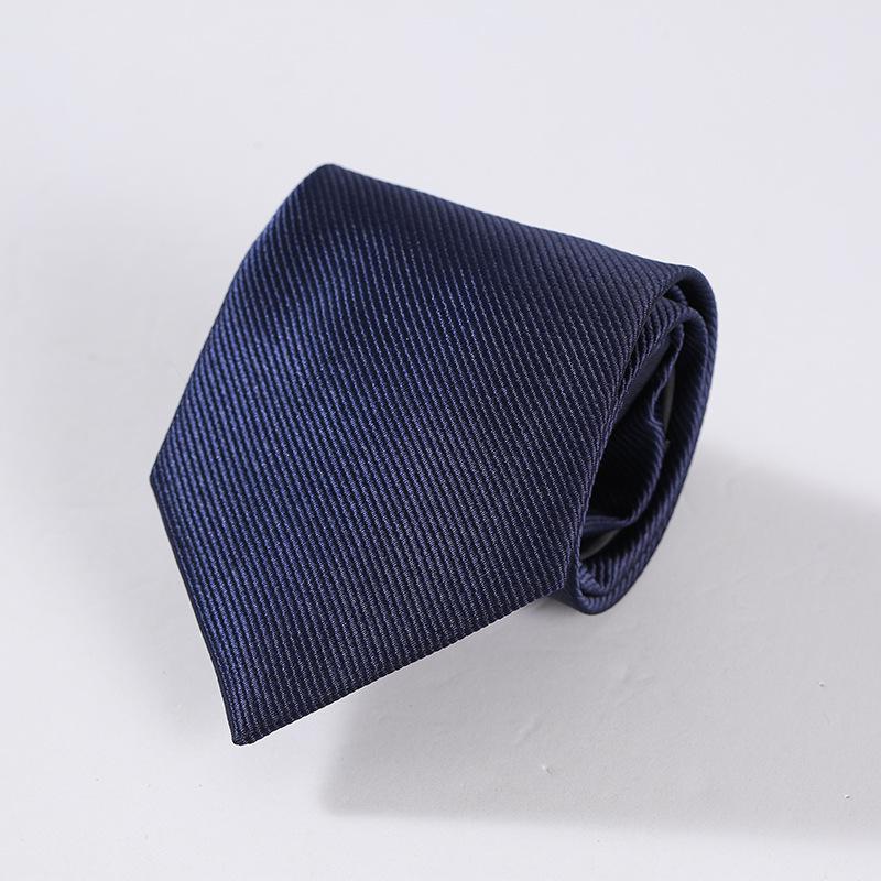 Zipper Tie Plain Face Upscale Groom Best Man Presides Over Hotel Business Men And Women Professional Dress Wedding Red And Black Collar