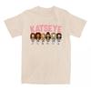 Girls Band KATSEYE X Toca Boca T-shirt Kawaii Cartoon Graphic Print Tshirts Short Sleeve Cotton Loose Female Tees Casual Unisex