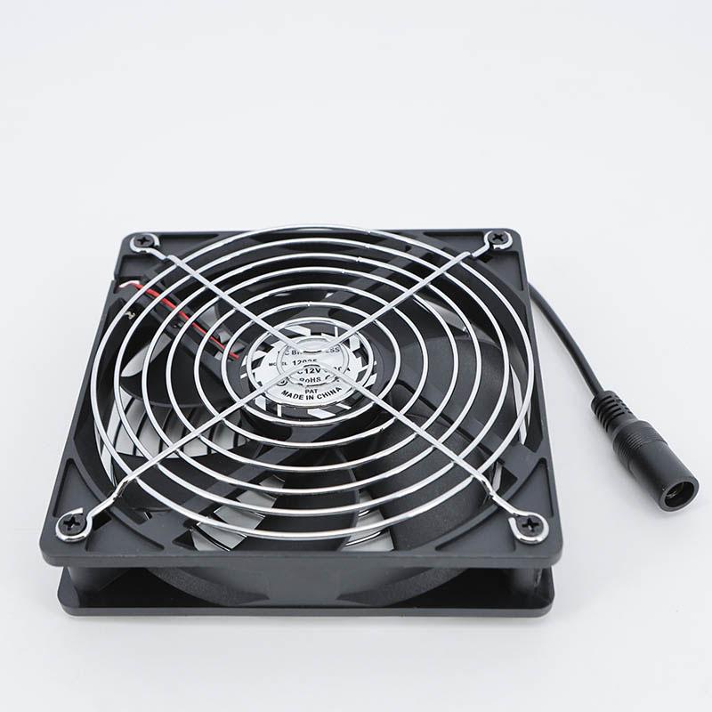 12025 120mm X 25 DC 12V Cooling Fan Connects To AC Speed Controller 110V 220V for Computer for Game Console Component Coolers