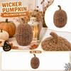 Decorazione Zucca Intrecciata per Halloween Decorazioni Autunnali per la Casa