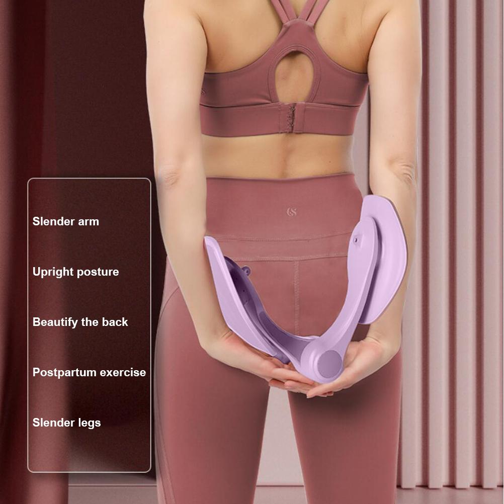 Hip Trainer Exerciser Pelvic Floor Muscle and Thigh Trainer for Correction Buttocks Leg Arm Postpartum Rehabilitation