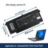 DELL Laptop Battery for Latitude 5320/7320/7420/7520
