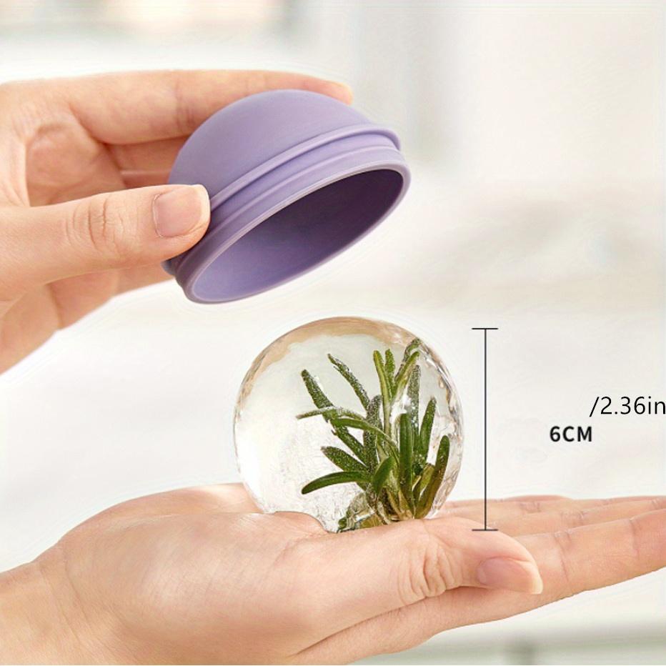 Food Grade Silicone Ice Cube Mold for Whiskey and Cold Drinks - Sphere Ice Ball Maker for Summer Refreshment - Kitchen Tool