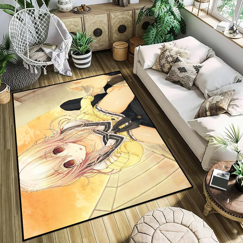 Anime Music M-Mukou Aoi Small Carpet Bedside Kitchen Bath Living Home House Bedroom Floor Mat Doormat Rug Decoration