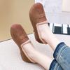 Fashionable Bean Shape Slip-On Casual Shoes with Fleece and Thickened Cotton