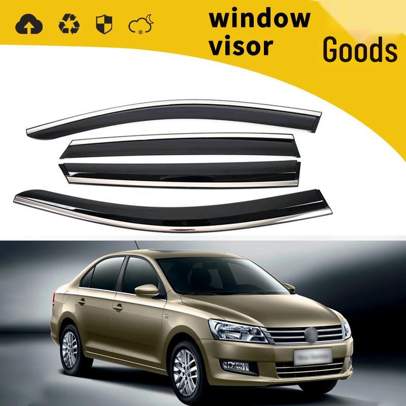 00-15 VW Santana Rain Deflectors: Door Rain Guards & Window Shields