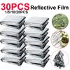 1-30PCS Silver Mylar Highly Reflective Films 210x120cm for Grow Foil Tent Room Garden Greenhouse Farming Increase Plant Growth